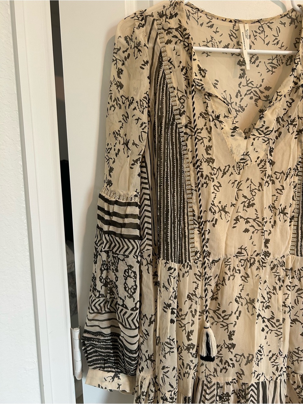 Anthropologie Talulah Tiered Midi Dress - Picture 7 of 11